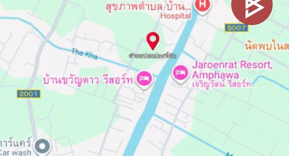 Terreno en venta en Mueang Samut Songkhram, Samut Songkhram