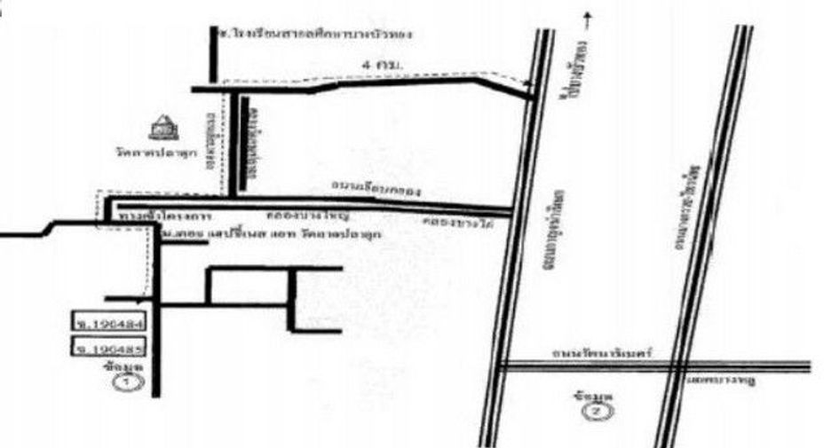 出售 1 卧室 联排别墅 在 Bang Bua Thong, Nonthaburi