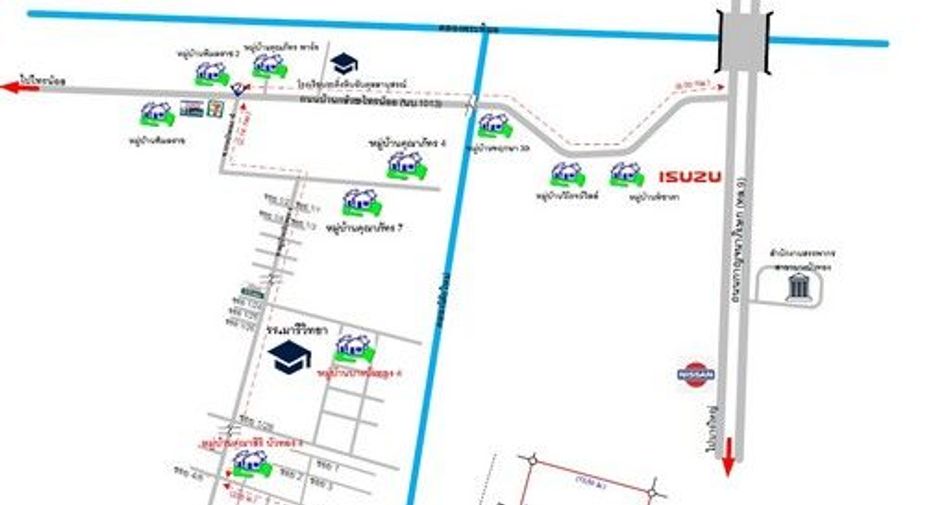 Haus zum Kauf mit 1 Zimmer in Bang Bua Thong, Nonthaburi