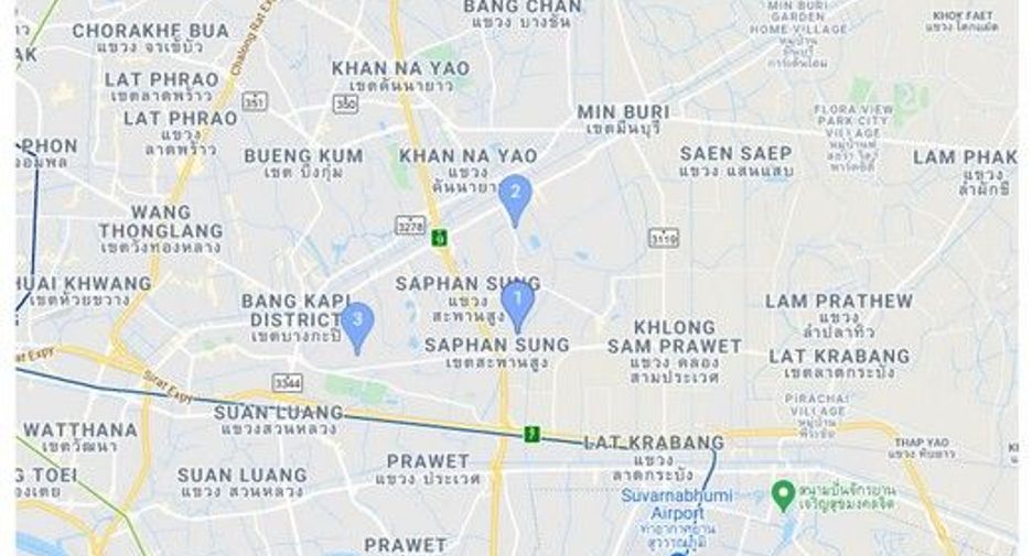 出售 1 卧室 联排别墅 在 Saphan Sung, 曼谷
