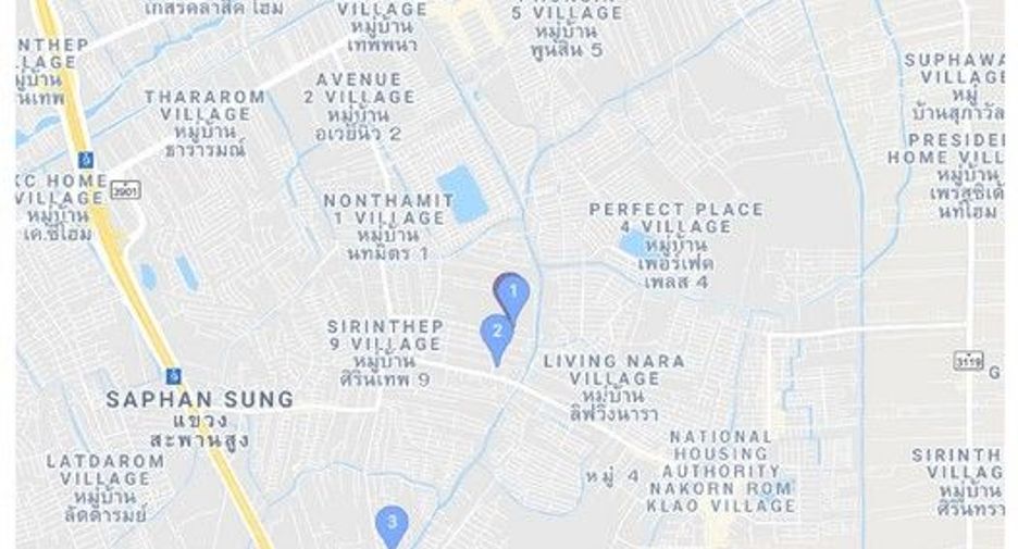 出售 1 卧室 联排别墅 在 Saphan Sung, 曼谷