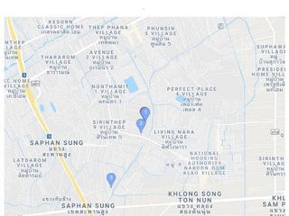 For sale 1 Beds townhouse in Saphan Sung, Bangkok
