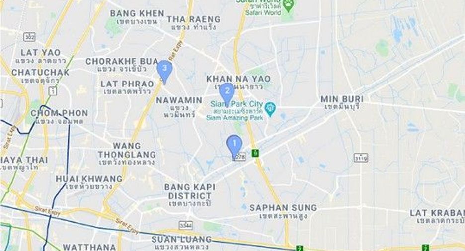 For sale 1 bed condo in Saphan Sung, Bangkok