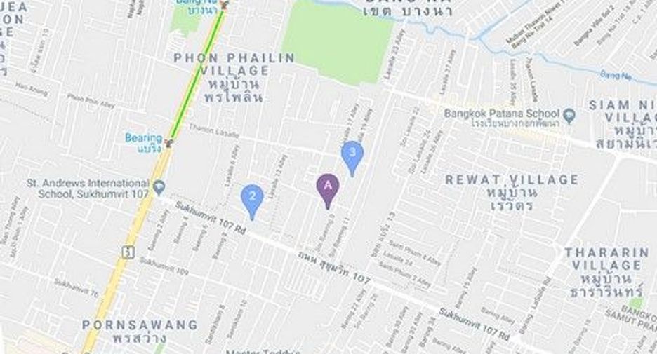 For sale 1 bed condo in Mueang Samut Prakan, Samut Prakan