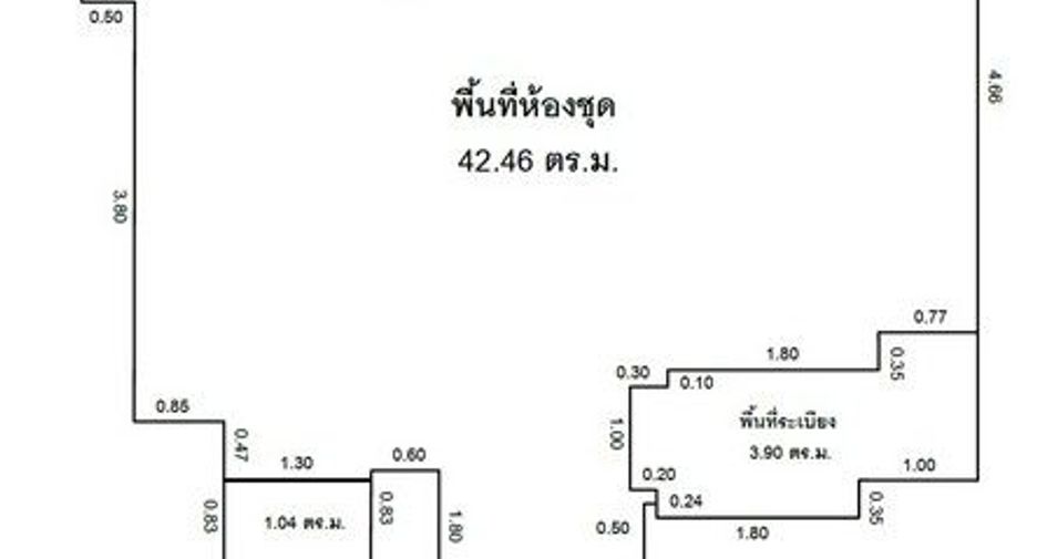 出售 1 卧室 公寓 在 Mueang Nonthaburi, Nonthaburi
