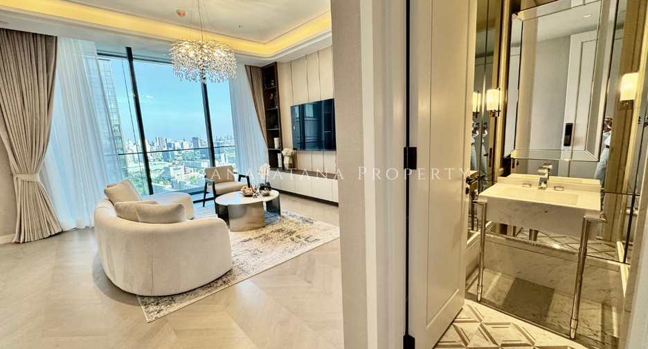 For rent and for sale 2 bedrooms condo in Sathon, Bangkok