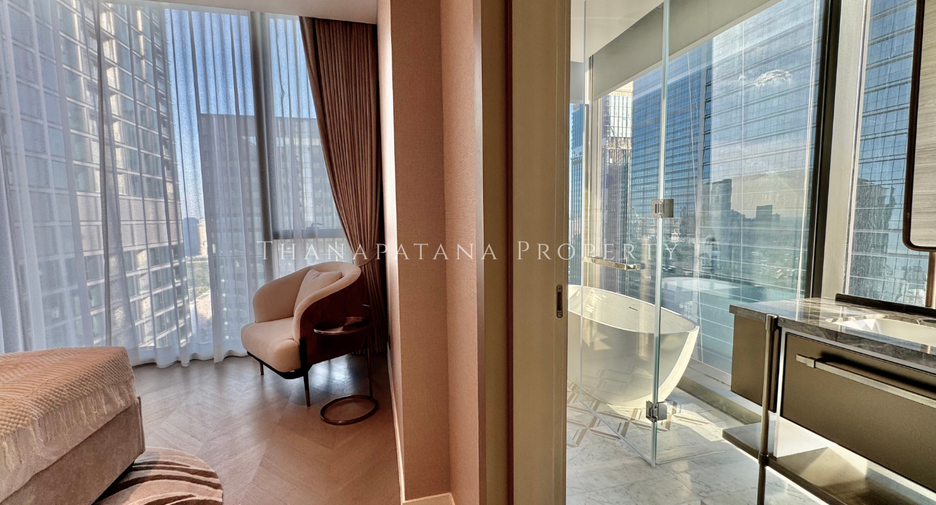 For rent and for sale 2 bedrooms condo in Sathon, Bangkok