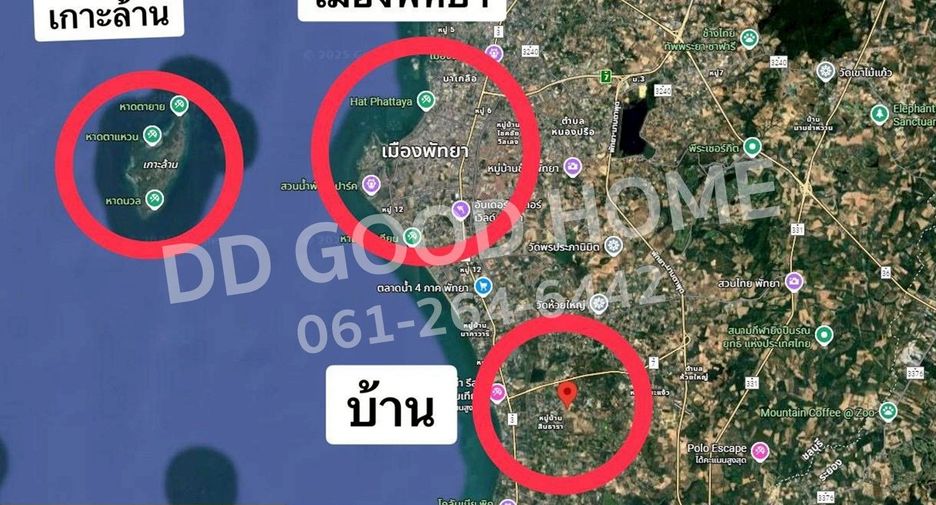Casa adosada en venta de 4 habitaciones en Bang Lamung, Chonburi