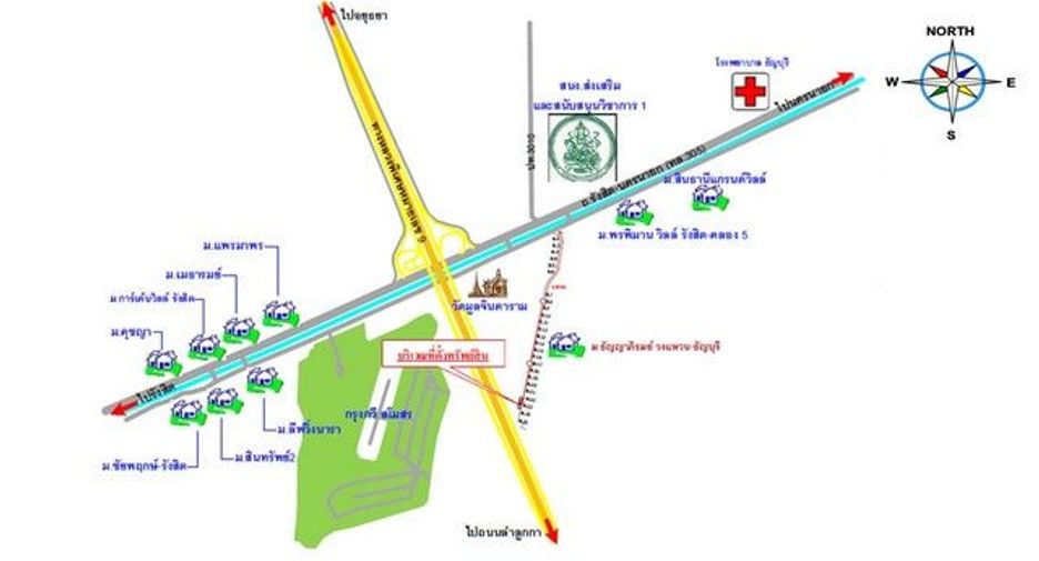Casa en venta de 1 habitaciones en Thanyaburi, Pathum Thani