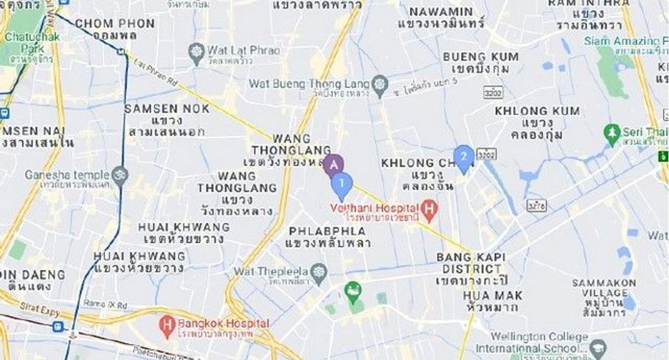 À vendre 1 chambre local commercial à Wang Thonglang, Bangkok