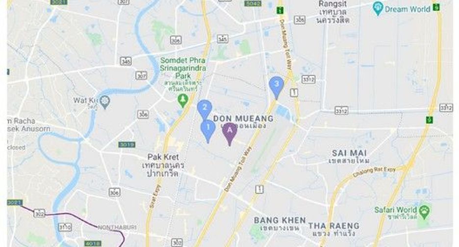 Local comercial en venta de 1 habitaciones en Don Mueang, Bangkok