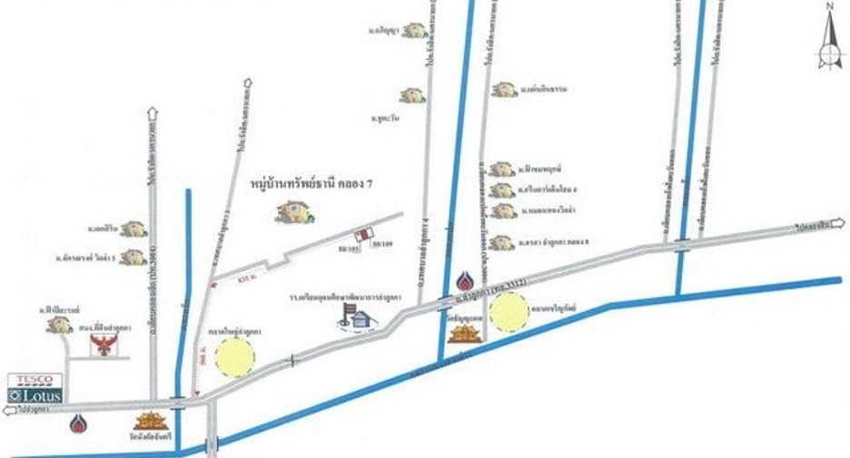 出售 1 卧室 独立屋 在 Thanyaburi, Pathum Thani