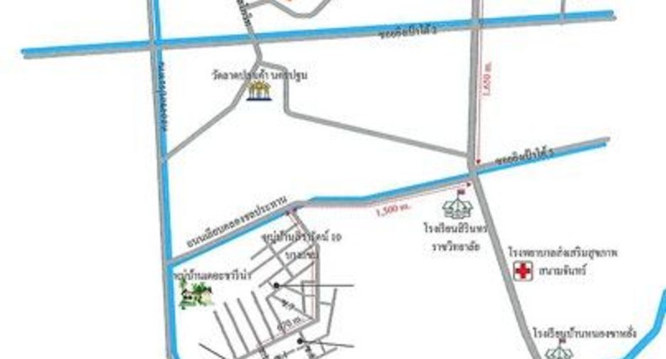 Reihenhaus zum Kauf mit 1 Zimmer in Mueang Nakhon Pathom, Nakhon Pathom