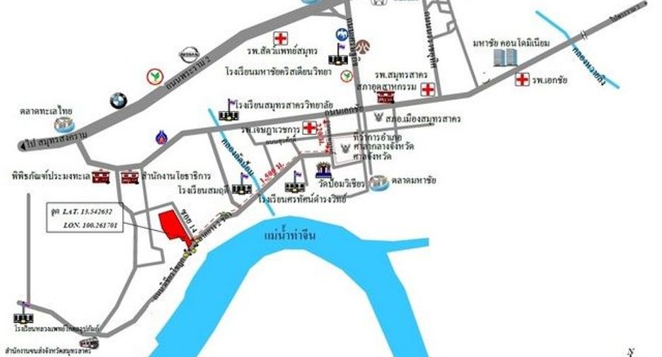 出售 1 卧室 仓库 在 Mueang Samut Sakhon, Samut Sakhon
