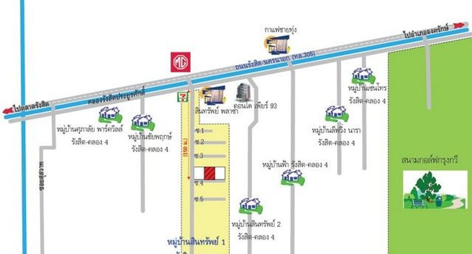 出售 1 卧室 独立屋 在 Thanyaburi, Pathum Thani