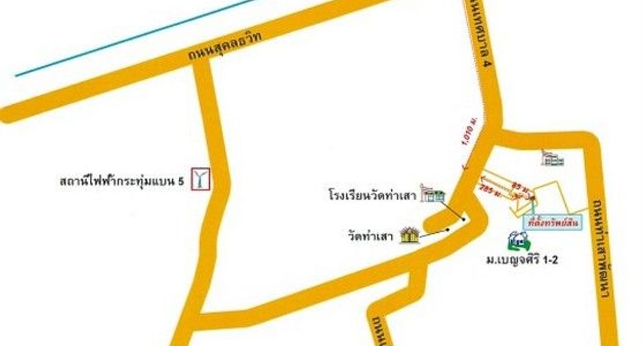 For sale 1 bed house in Mueang Samut Sakhon, Samut Sakhon