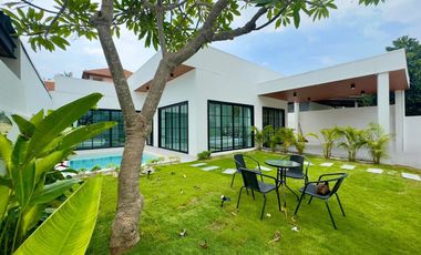 For rent and for sale studio villa in Bang Lamung, Chonburi