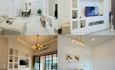 For rent and for sale studio villa in Bang Lamung, Chonburi