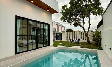 For rent and for sale studio villa in Bang Lamung, Chonburi