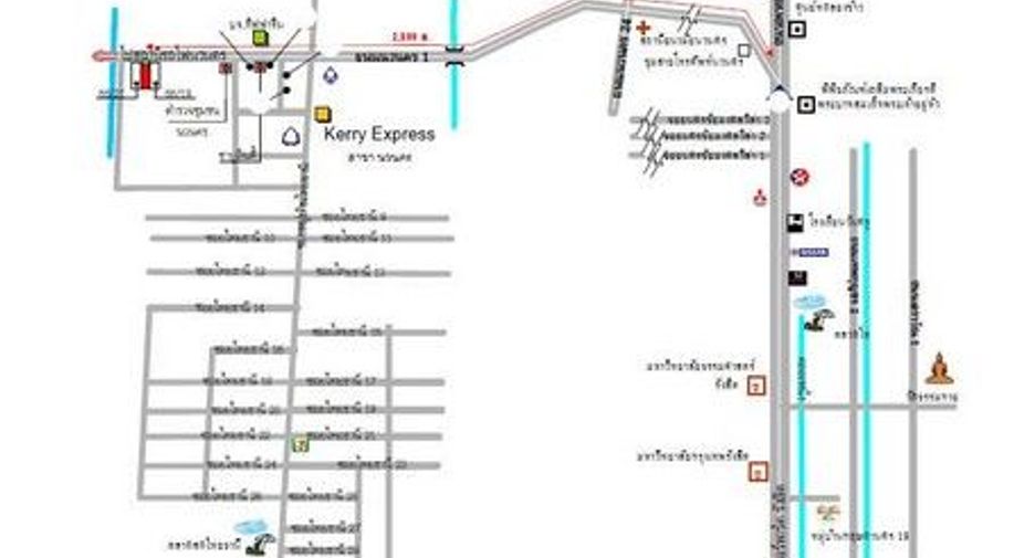 Gewerbefläche zum Kauf mit 1 Zimmer in Thanyaburi, Pathum Thani