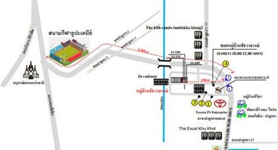 Gewerbefläche zum Kauf mit 1 Zimmer in Thanyaburi, Pathum Thani