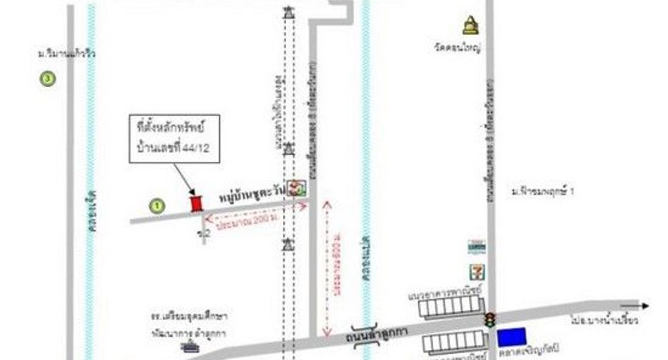 出售 1 卧室 独立屋 在 Thanyaburi, Pathum Thani