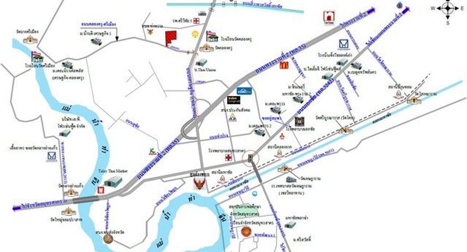 For sale 1 Beds apartment in Mueang Samut Sakhon, Samut Sakhon