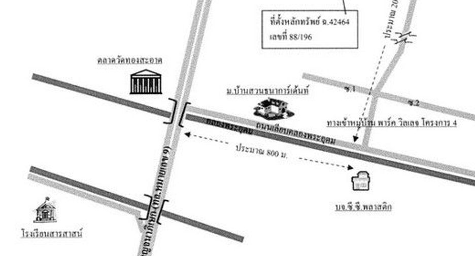 For sale 1 bed townhouse in Thanyaburi, Pathum Thani