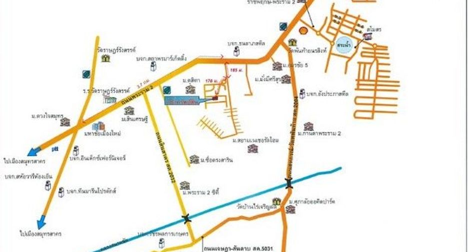 For sale 1 bed house in Mueang Samut Sakhon, Samut Sakhon