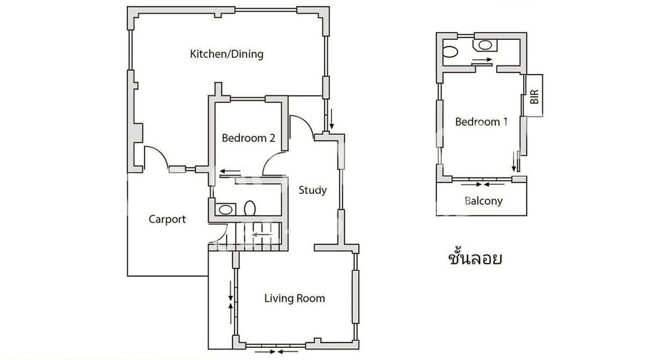 For sale 2 bedrooms house in Hua Hin, Prachuap Khiri Khan