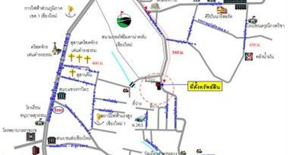 For sale 1 bed retail Space in Samoeng, Chiang Mai