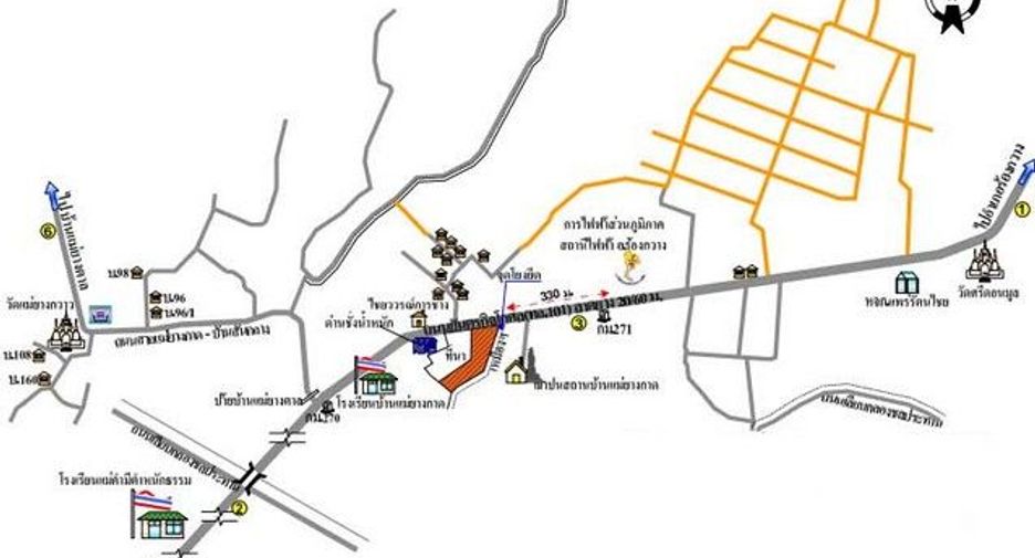 For sale land in Nong Muang Khai, Phrae