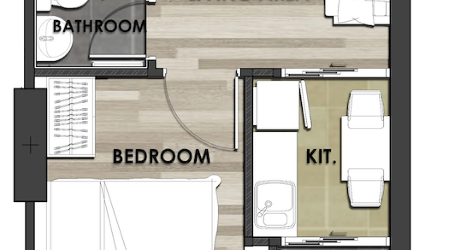 For sale 1 bed condo in Lat Phrao, Bangkok