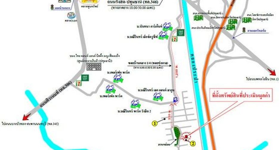For sale 1 bed house in Thanyaburi, Pathum Thani