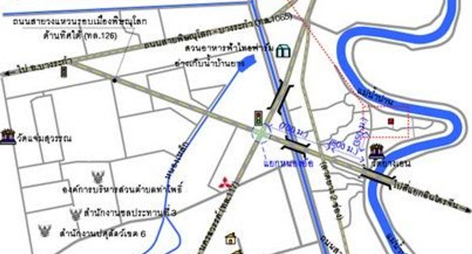 Casa en venta de 1 habitaciones en Wang Thong, Phitsanulok