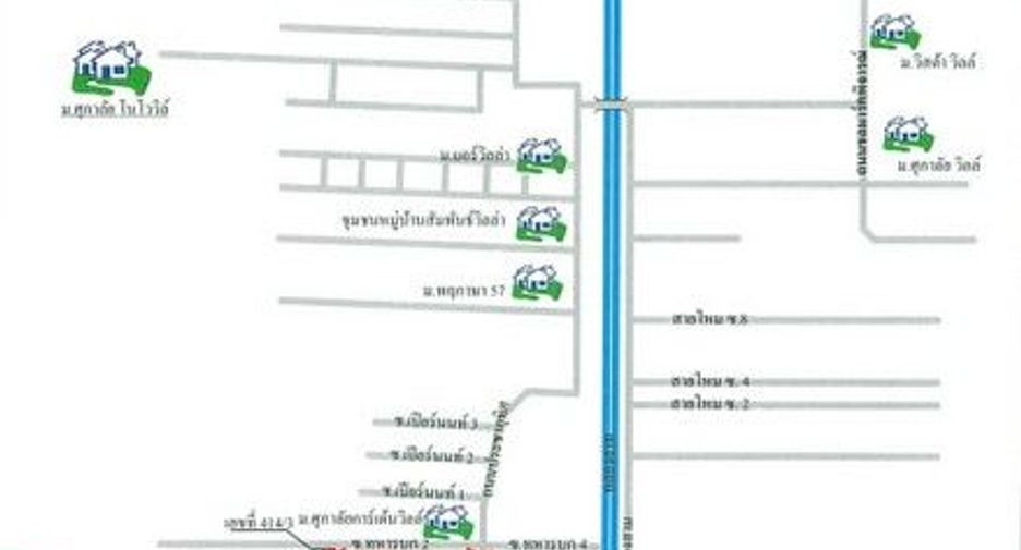 Casa en venta de 1 habitaciones en Thanyaburi, Pathum Thani