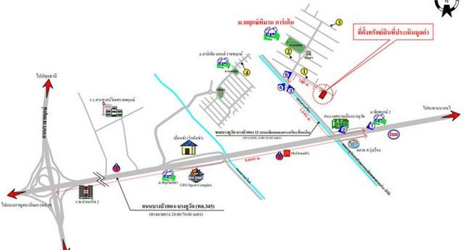 Casa en venta de 1 habitaciones en Thanyaburi, Pathum Thani