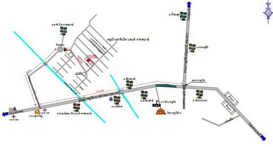 For sale 1 bed house in Thanyaburi, Pathum Thani