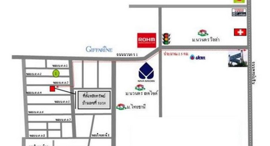 For sale 1 bed house in Thanyaburi, Pathum Thani