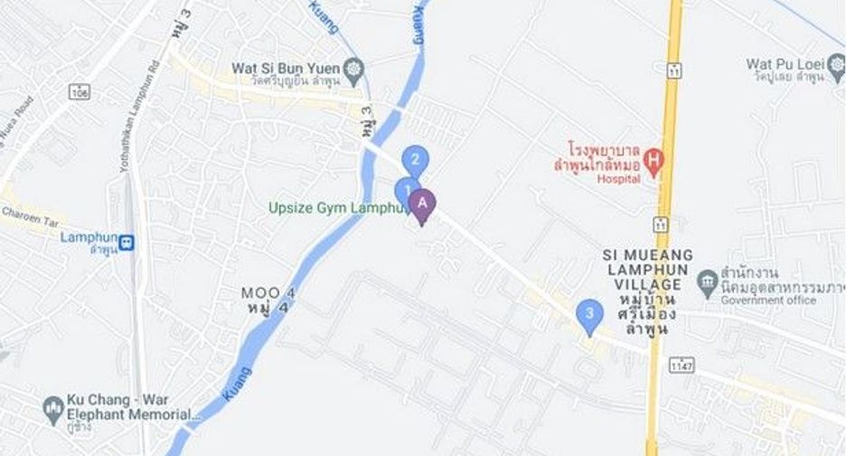 For sale 1 bed retail Space in Mueang Lamphun, Lamphun