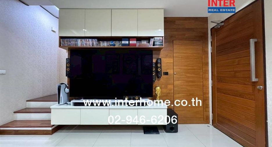For rent and for sale 3 bedrooms townhouse in Bueng Kum, Bangkok
