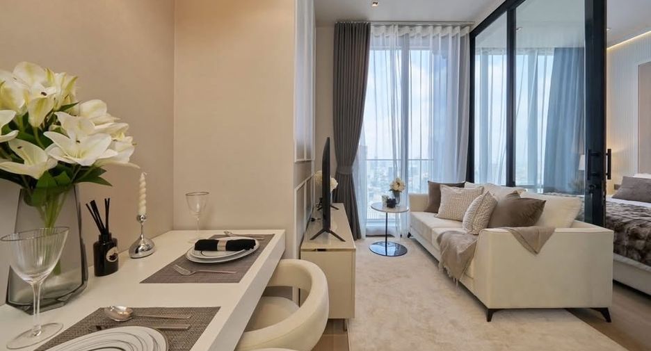 À vendre 1 chambre condo à Bang Rak, Bangkok