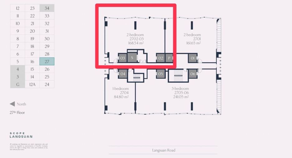 Wohnung zum Kauf mit 2 Zimmer in Pathum Wan, Bangkok