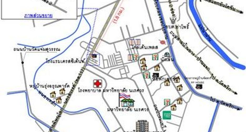 For sale 1 bed retail Space in Wang Thong, Phitsanulok