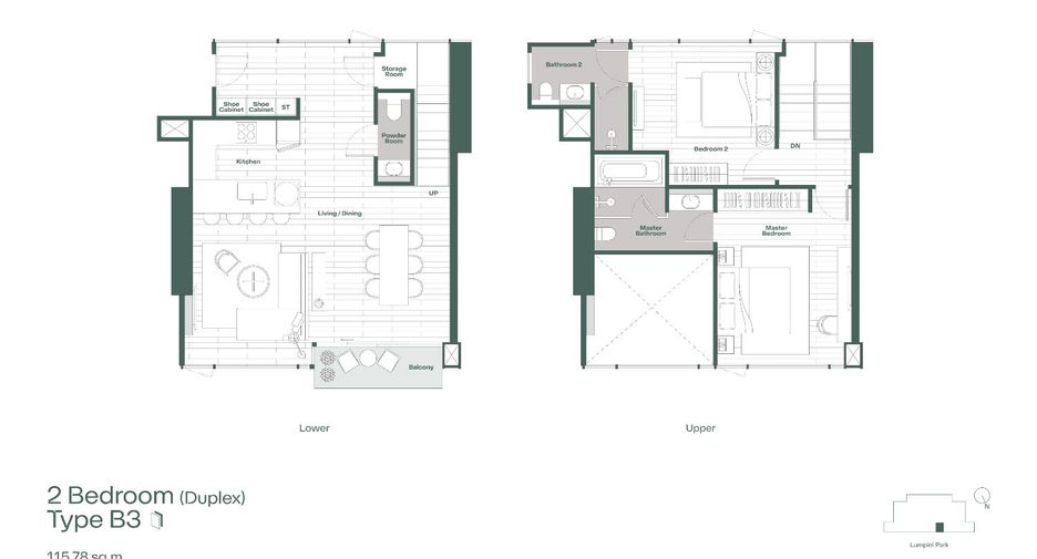 For sale 2 bedrooms condo in Bang Rak, Bangkok