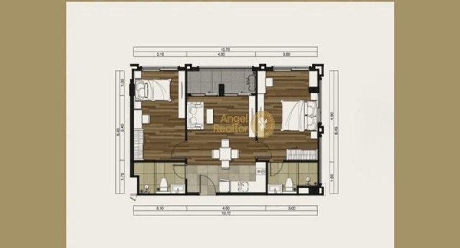 For sale 2 bedrooms condo in Pom Prap Sattru Phai, Bangkok