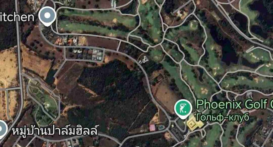 À vendre terrain à Bang Lamung, Chonburi