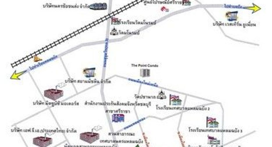 Condo en venta de 1 habitaciones en Ban Bueng, Chonburi