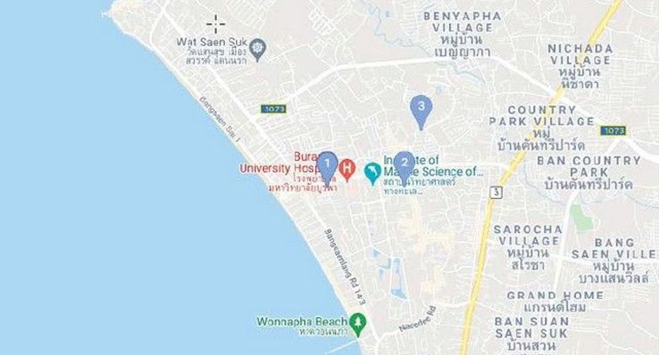 Wohnung zum Kauf mit 1 Zimmer in Ban Bueng, Chonburi