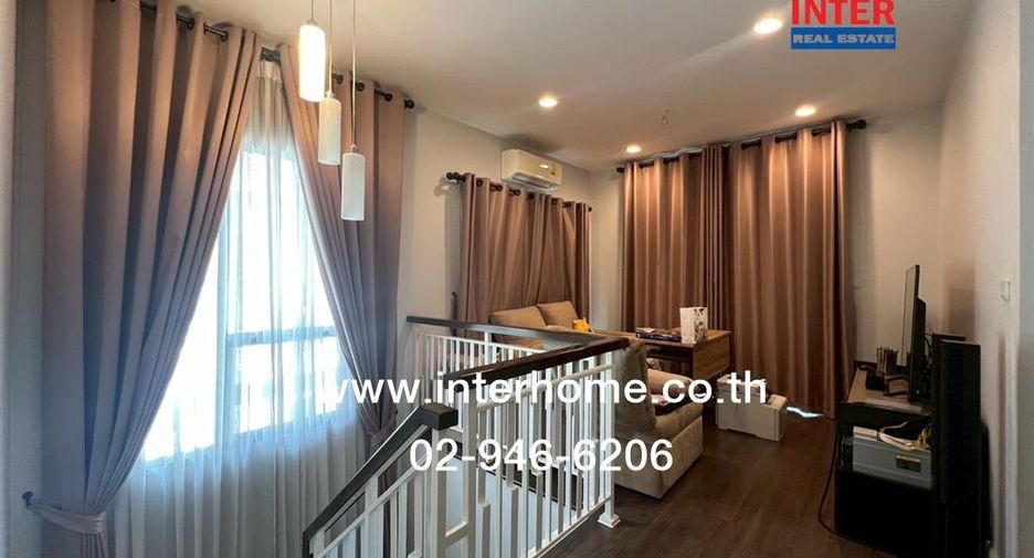 Haus zur Miete und zum Kauf mit 3 Zimmer in Pak Kret, Nonthaburi